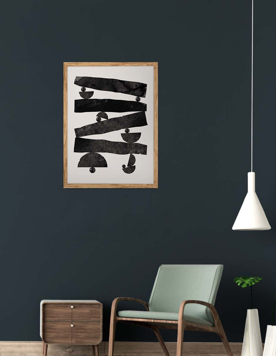 Apilado: cuadro decorativo, vista 9 (madera render)
