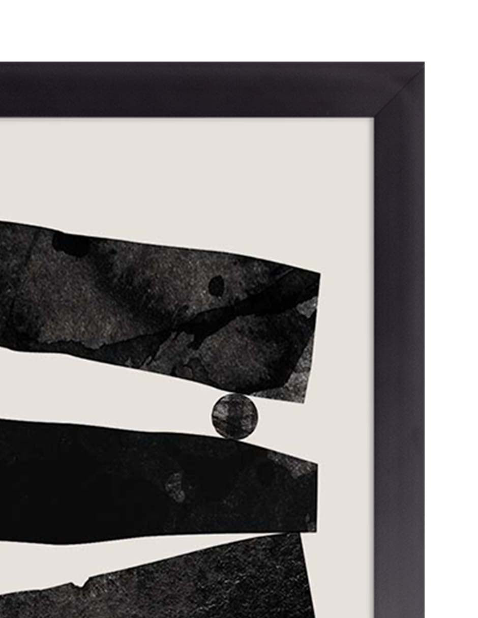 Apilado: cuadro decorativo, vista 2 (negro detalle)