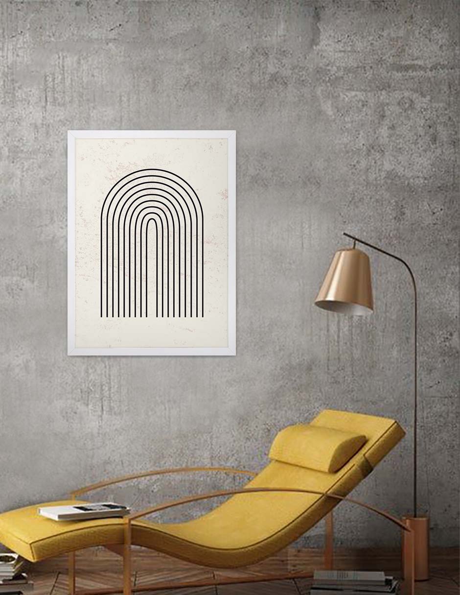Arcada: cuadro decorativo, vista 6 (blanco render)