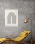 Arcada: cuadro decorativo, vista 6 (blanco render)