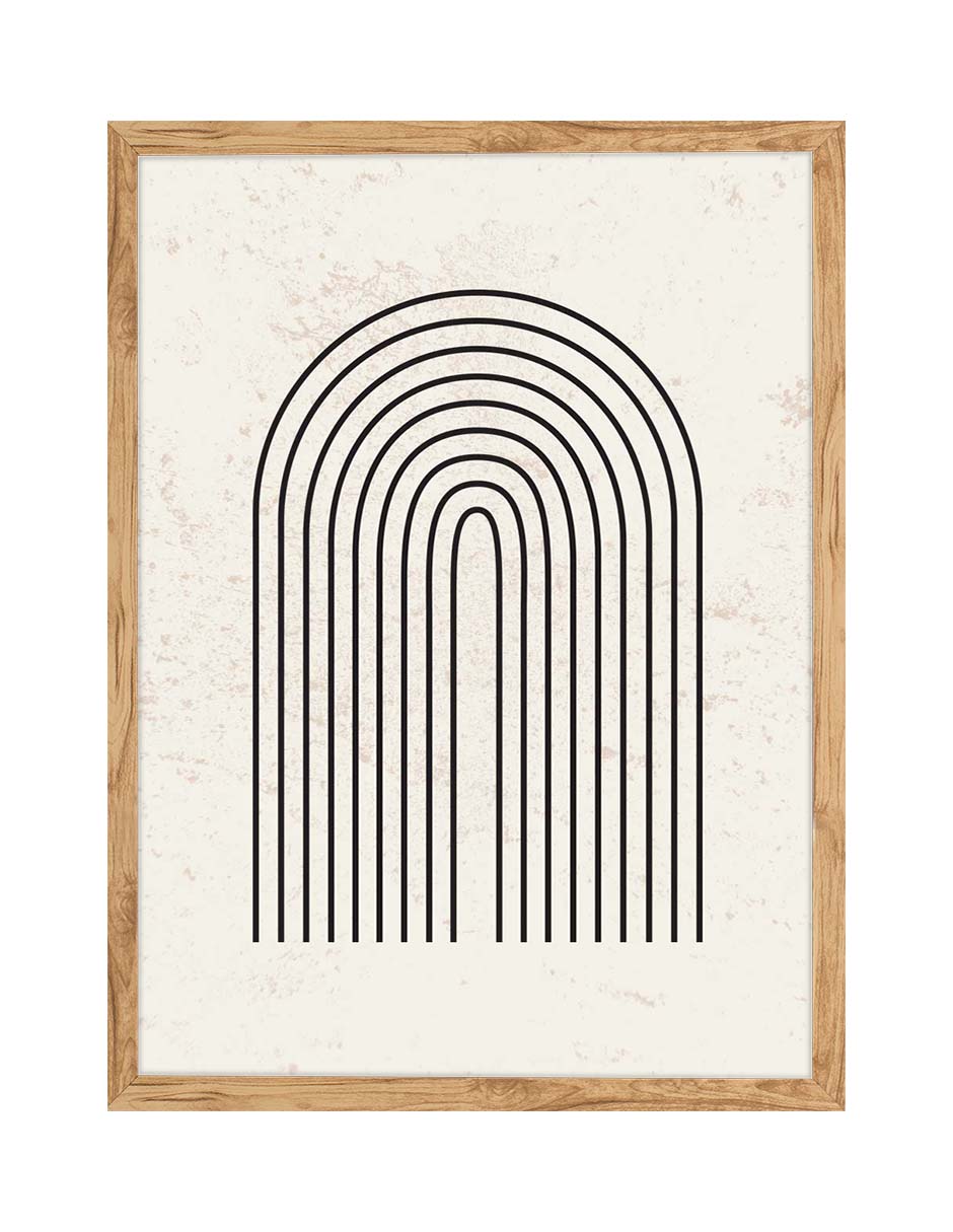 Arcada: cuadro decorativo, vista 7 (madera)