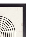 Arcada: cuadro decorativo, vista 2 (negro detalle)