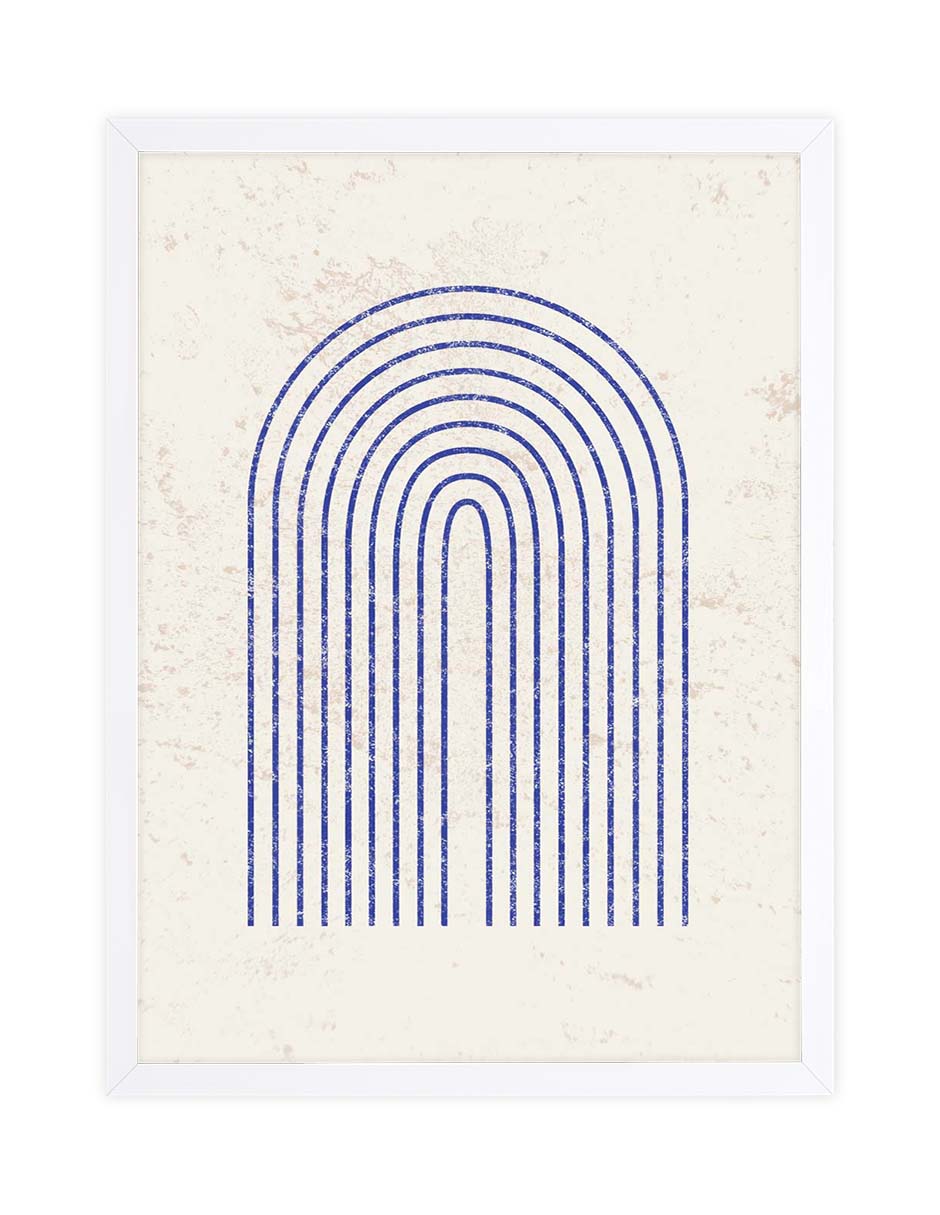 Arco Azul: cuadro decorativo, vista 4 (blanco)