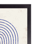 Arco Azul: cuadro decorativo, vista 2 (negro detalle)