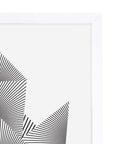 Aspas: cuadro decorativo, vista 5 (blanco detalle)