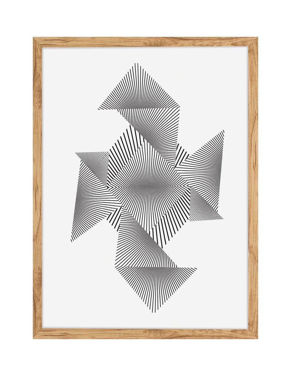 Aspas: cuadro decorativo, vista 7 (madera)