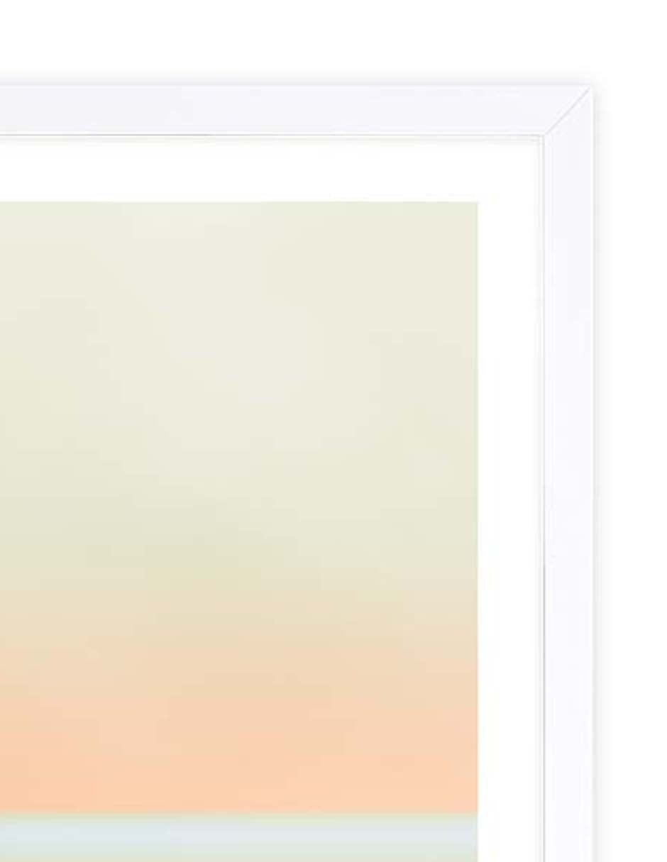 Atardecer Costero: cuadro decorativo, vista 5 (blanco detalle)