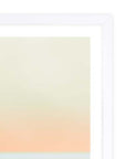 Atardecer Costero: cuadro decorativo, vista 5 (blanco detalle)