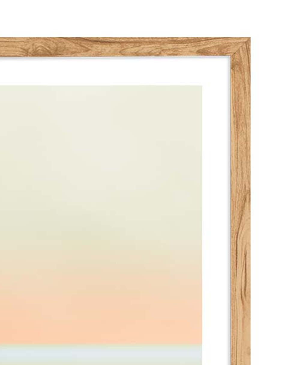Atardecer Costero: cuadro decorativo, vista 8 (madera detalle)