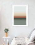 Atardecer Salvia: cuadro decorativo, vista 6 (blanco render)
