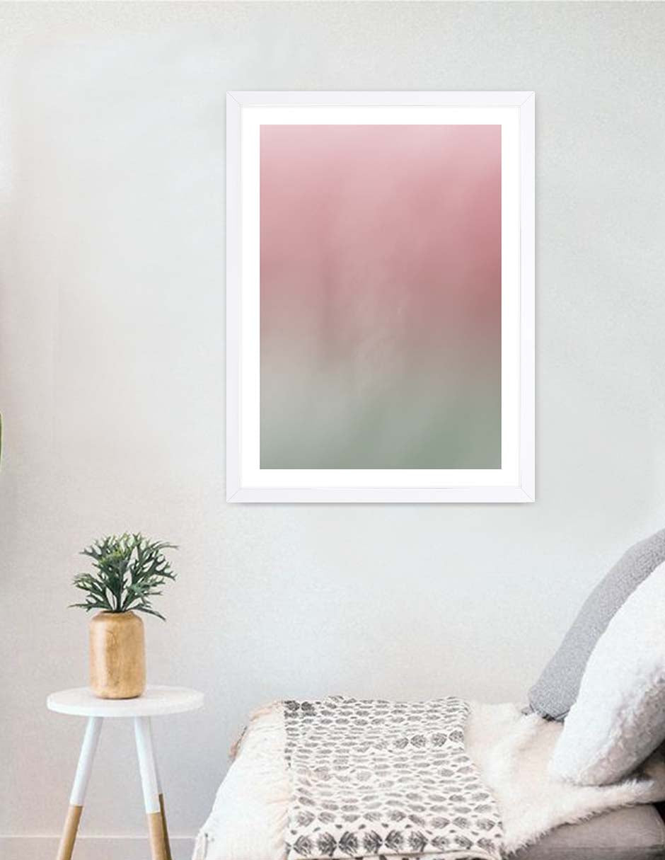 Aurora Rosa: cuadro decorativo, vista 6 (blanco render)