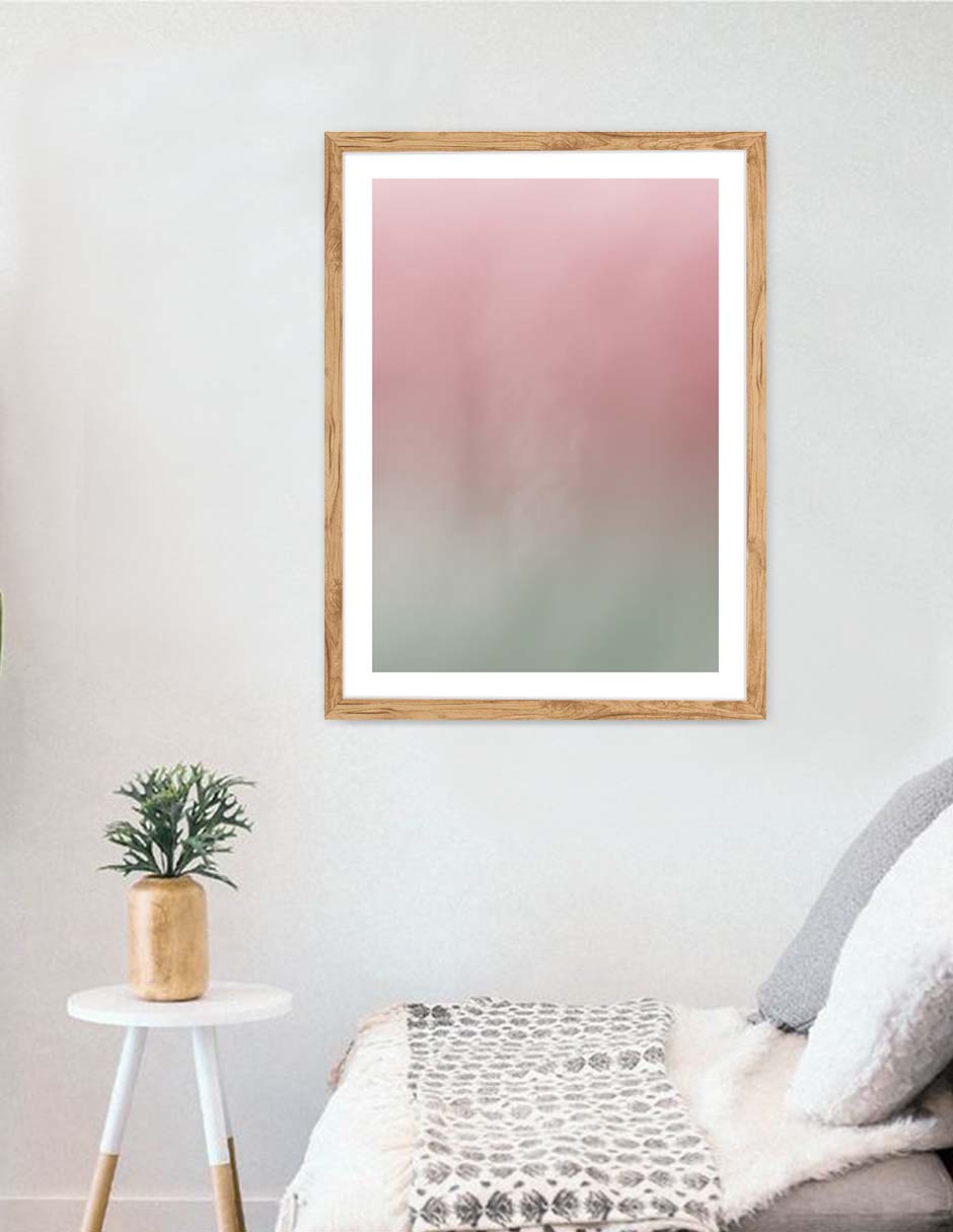 Aurora Rosa: cuadro decorativo, vista 9 (madera render)