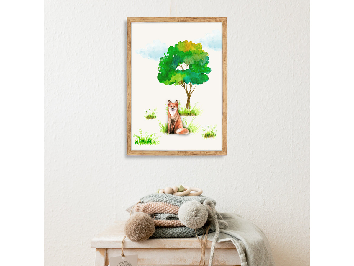 Bajo el Árbol: cuadro decorativo, vista 2 (c render 1 01)