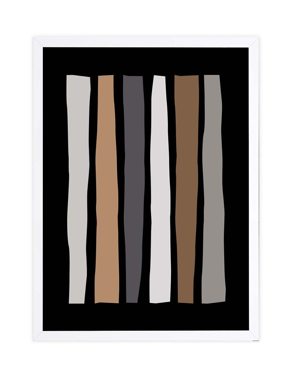 Basalto: cuadro decorativo, vista 4 (blanco)