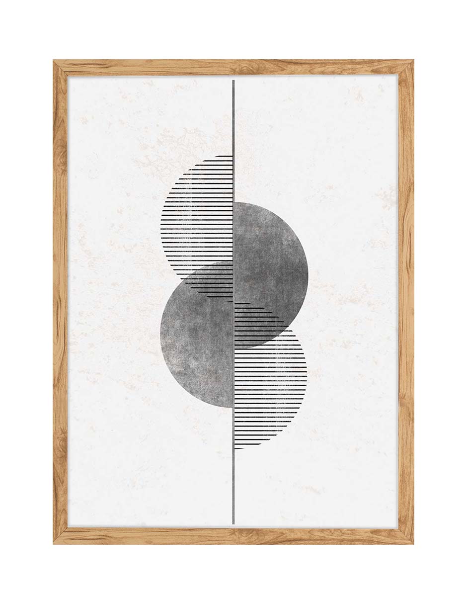 Binario: cuadro decorativo, vista 7 (madera)