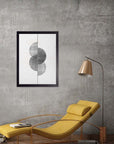 Binario: cuadro decorativo, vista 3 (negro render)