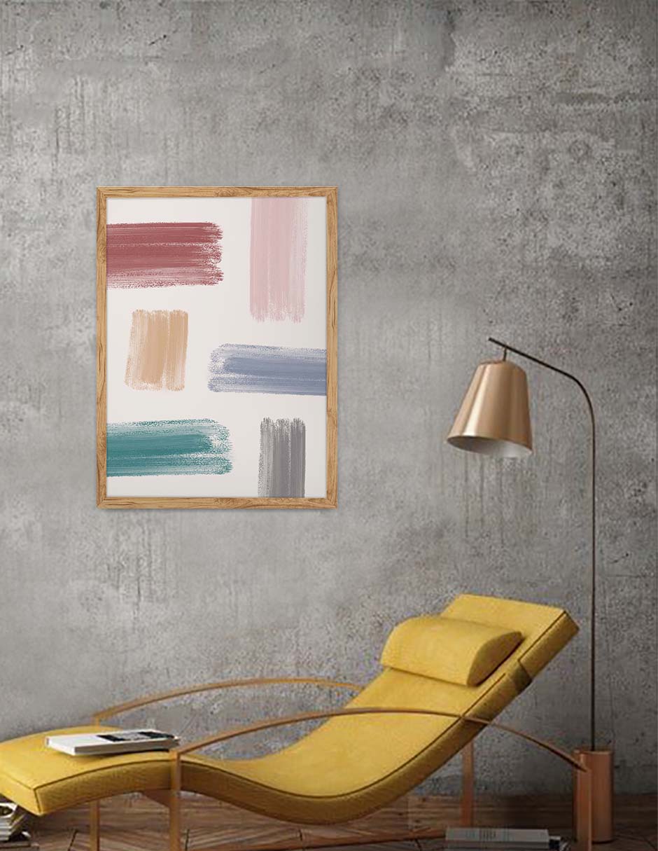 Bocetos: cuadro decorativo, vista 9 (madera render)