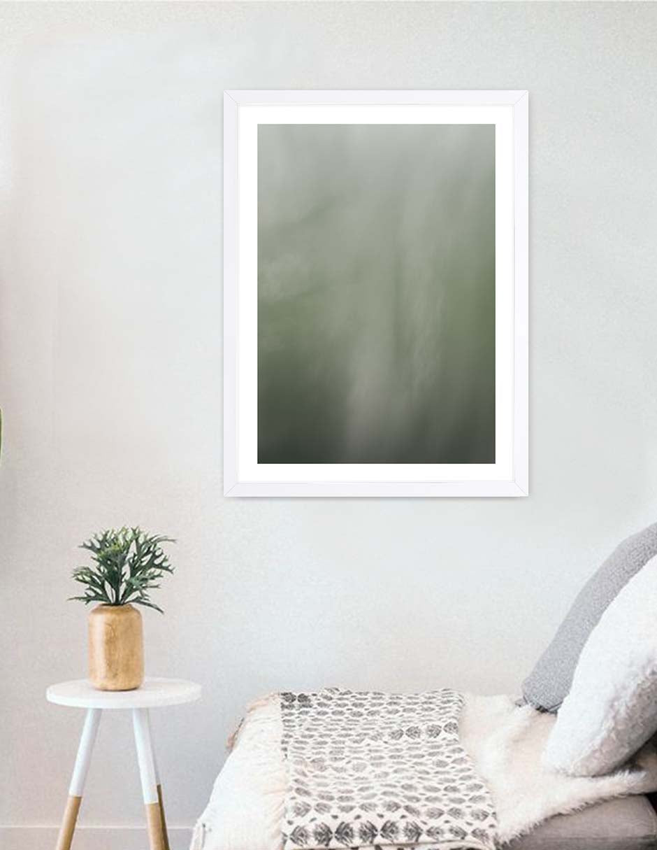 Bosque Verde: cuadro decorativo, vista 6 (blanco render)