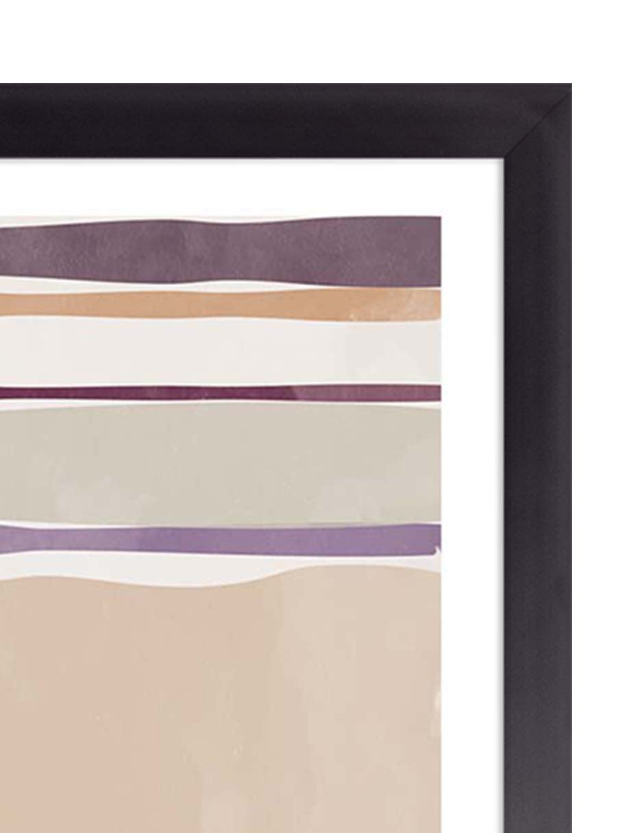 Brezo: cuadro decorativo, vista 2 (negro detalle)
