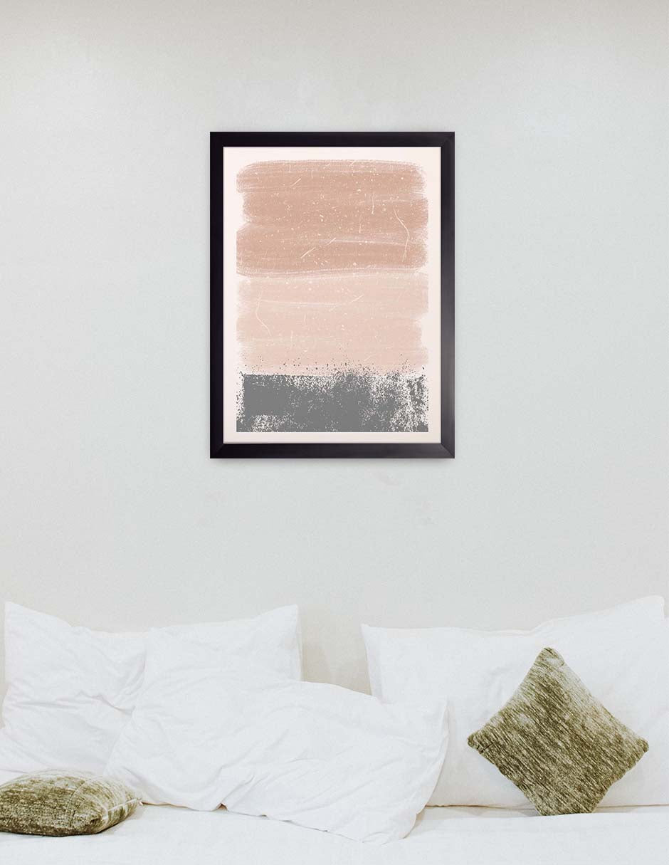 Camafeo: cuadro decorativo, vista 3 (negro render)