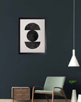 Canica: cuadro decorativo, vista 3 (negro render)