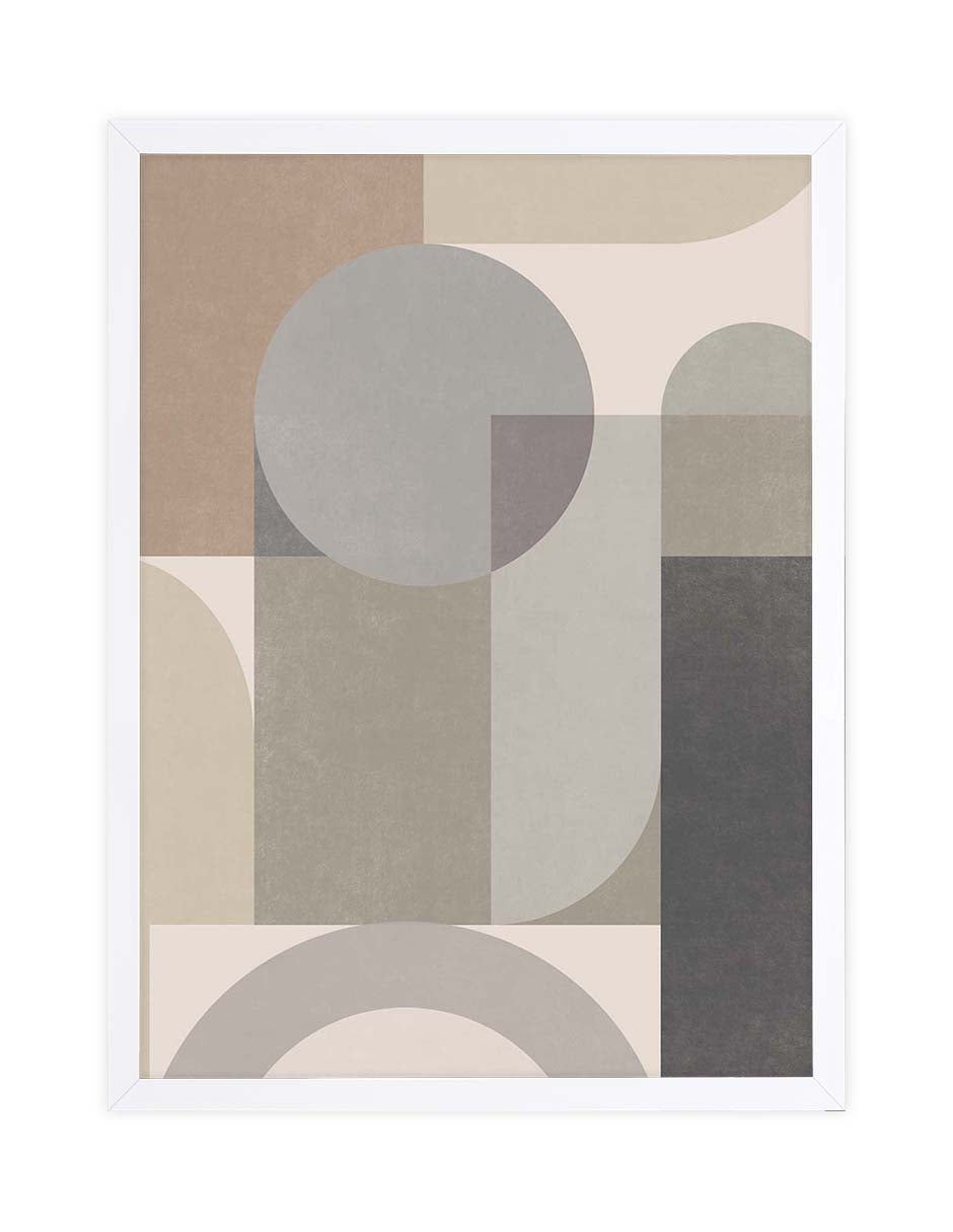Capas Suaves: cuadro decorativo, vista 4 (blanco)