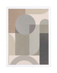 Capas Suaves: cuadro decorativo, vista 4 (blanco)