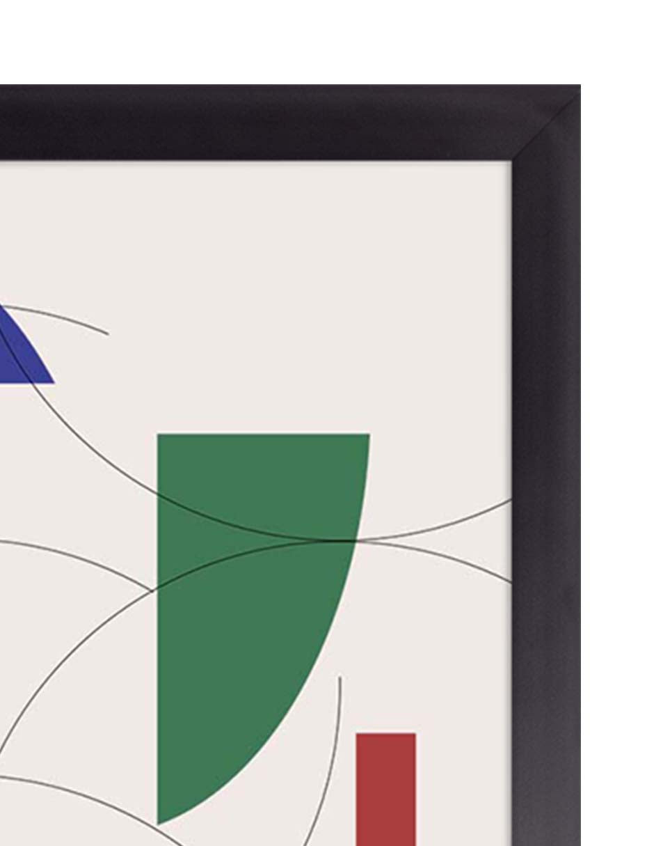 Carnaval: cuadro decorativo, vista 2 (negro detalle)