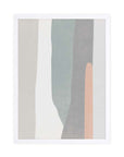 Cascada Gris: cuadro decorativo, vista 4 (blanco)