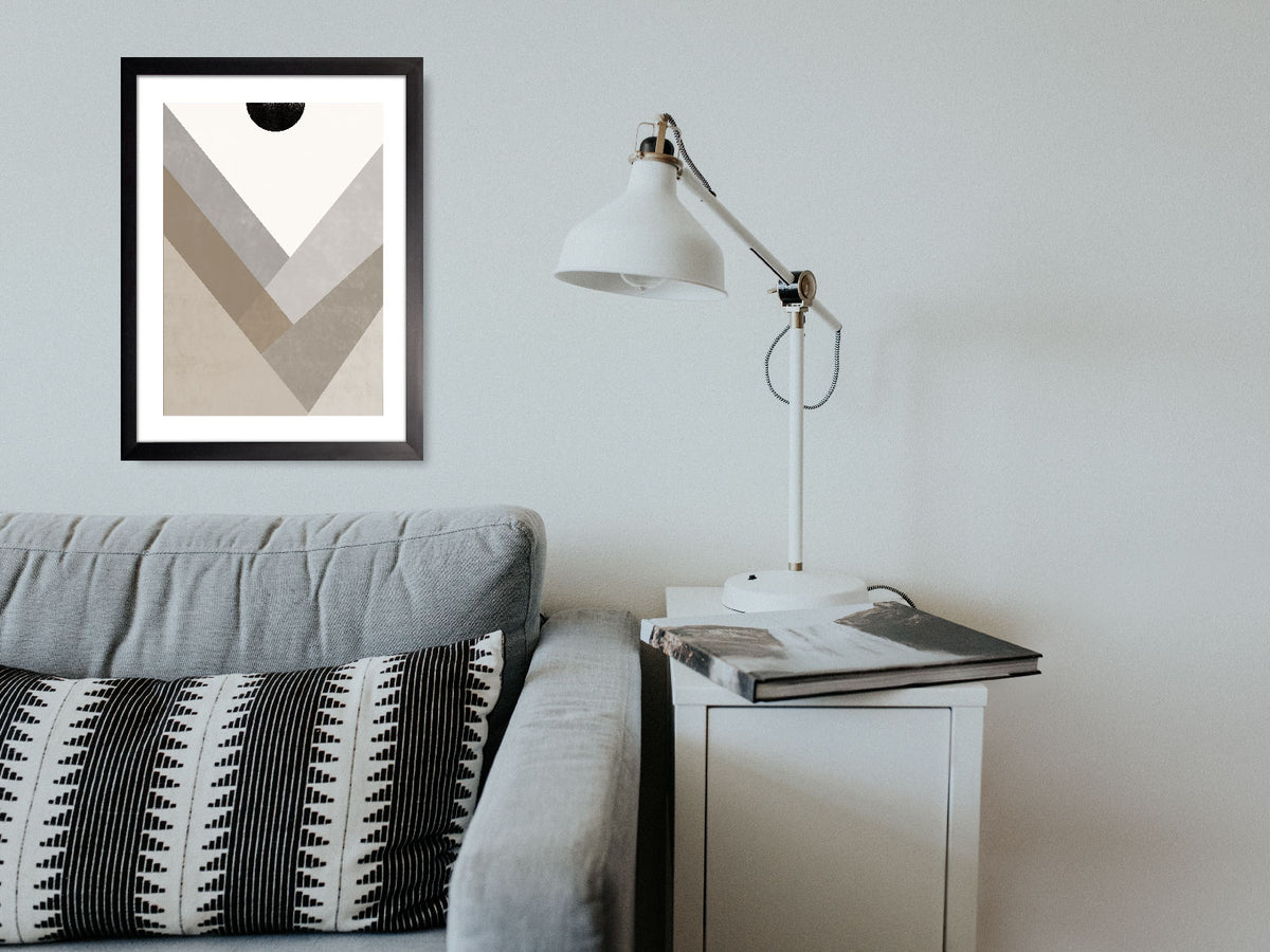 Chevron: cuadro decorativo, vista 2 (render 01)