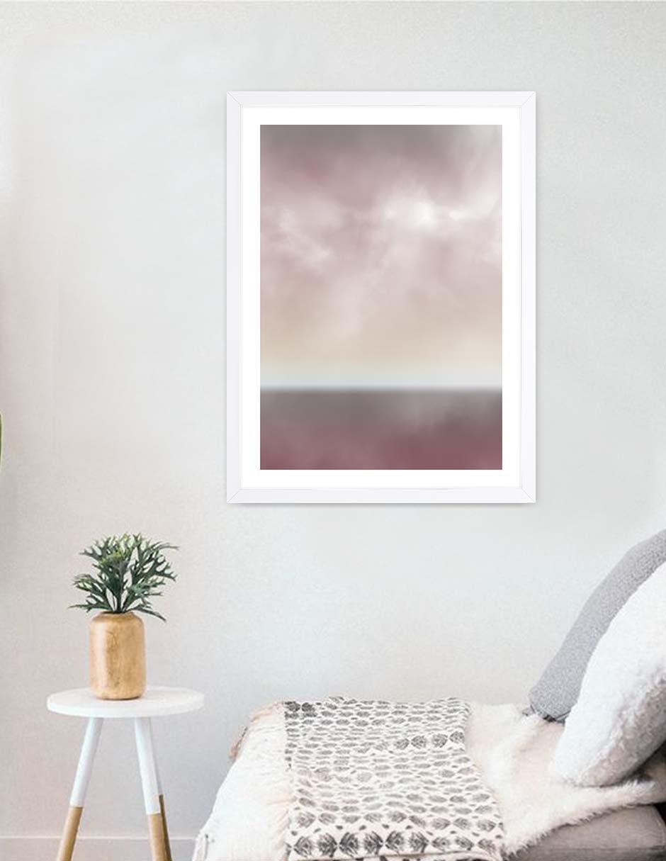 Cielo Cargado: cuadro decorativo, vista 6 (blanco render)