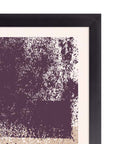 Ciruela y Arena: cuadro decorativo, vista 2 (negro detalle)