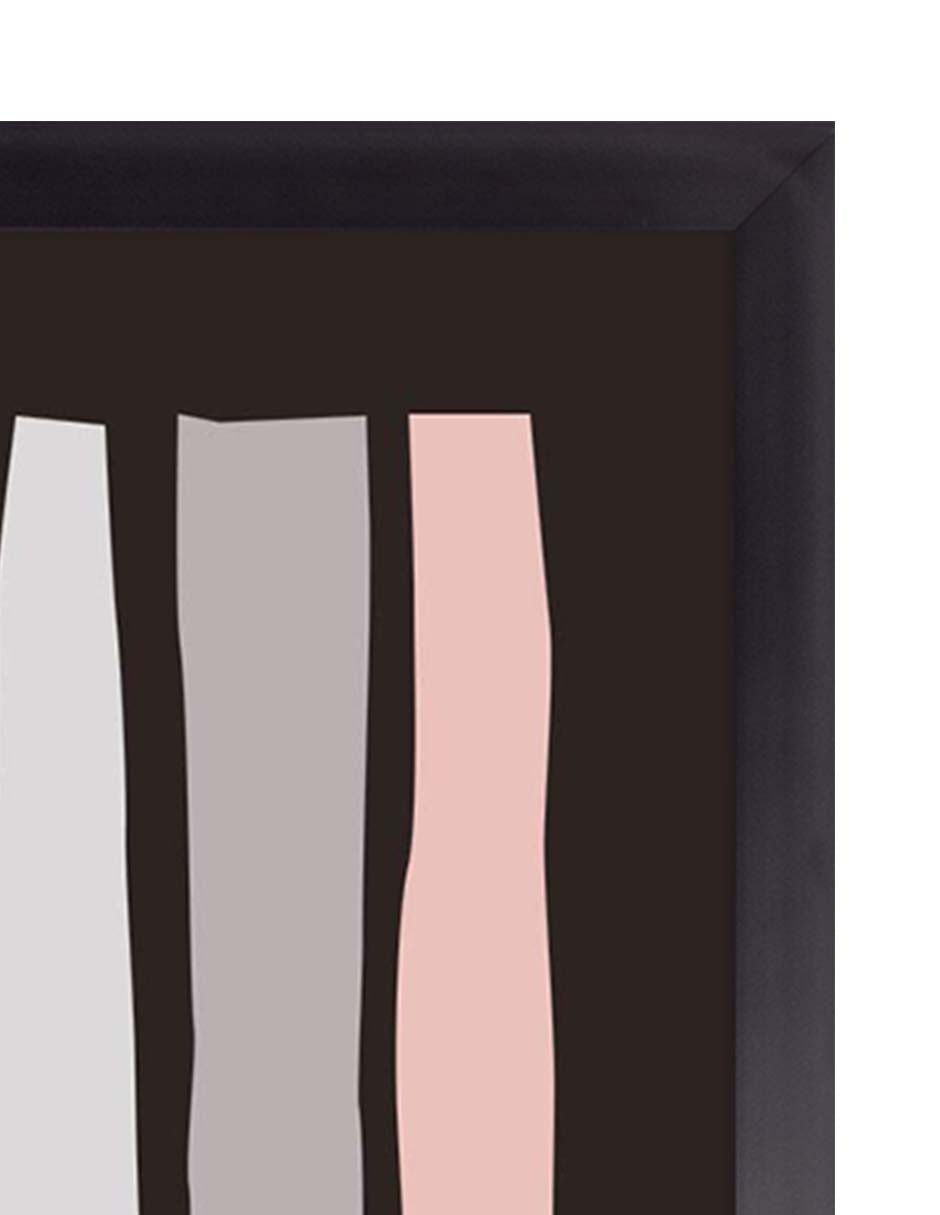 Ciruelo: cuadro decorativo, vista 2 (negro detalle)