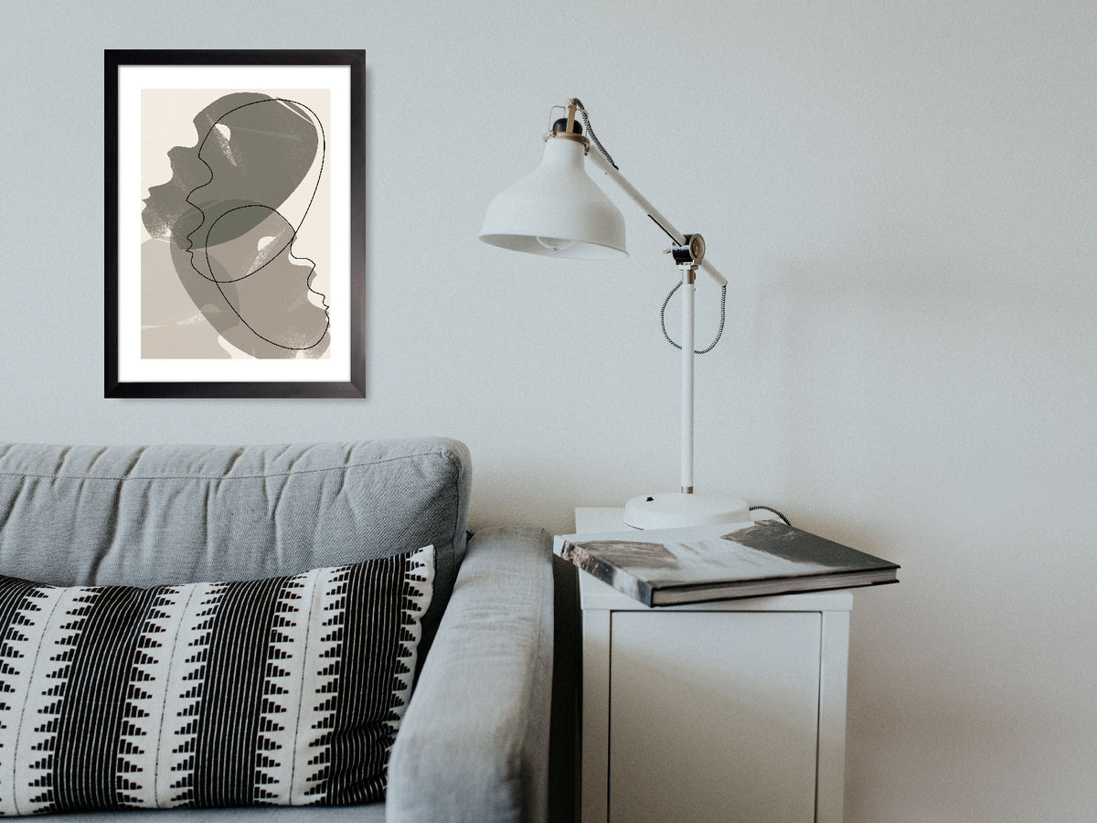 Claroscuro: cuadro decorativo, vista 2 (render 01)