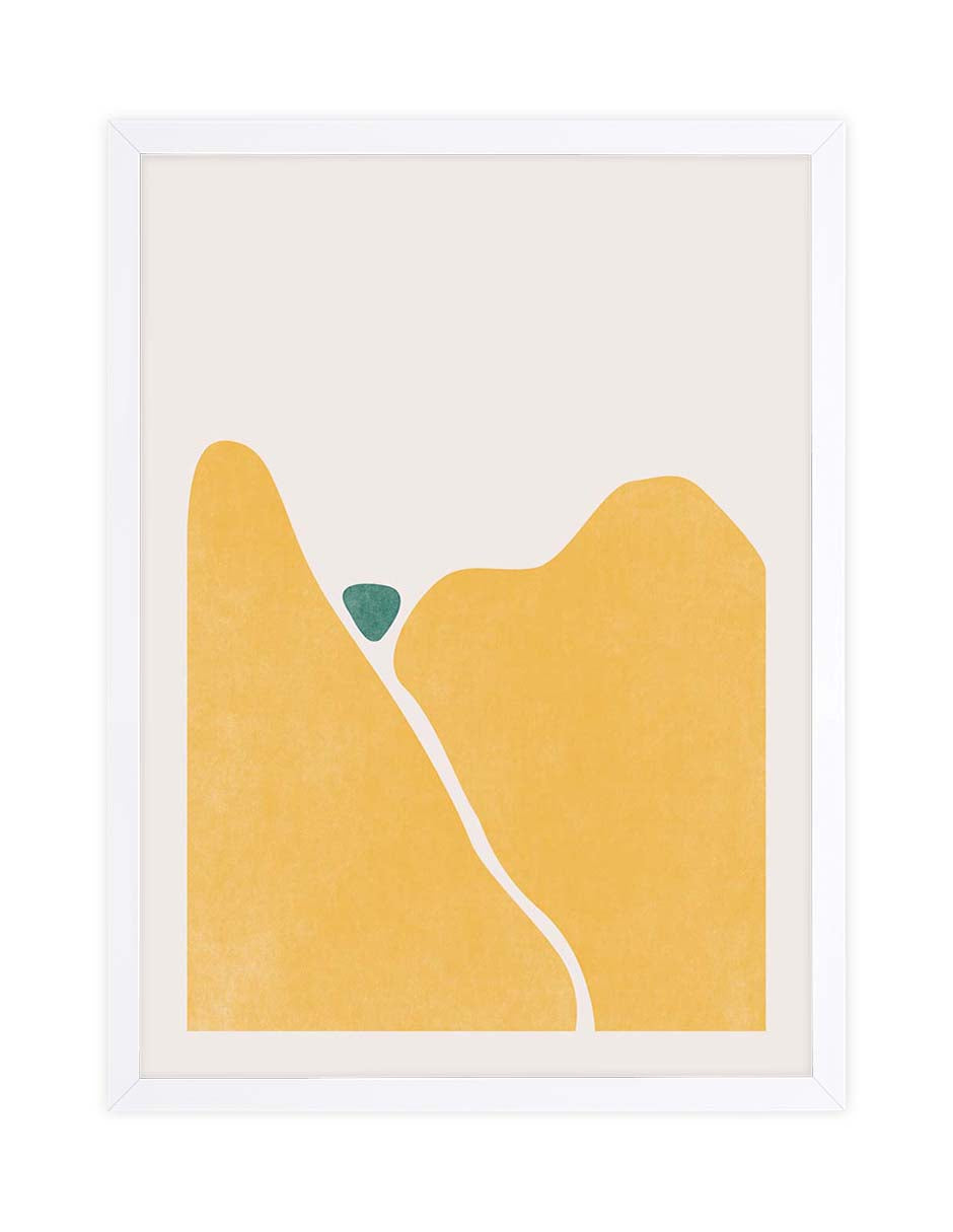 Colinas de Maíz: cuadro decorativo, vista 4 (blanco)