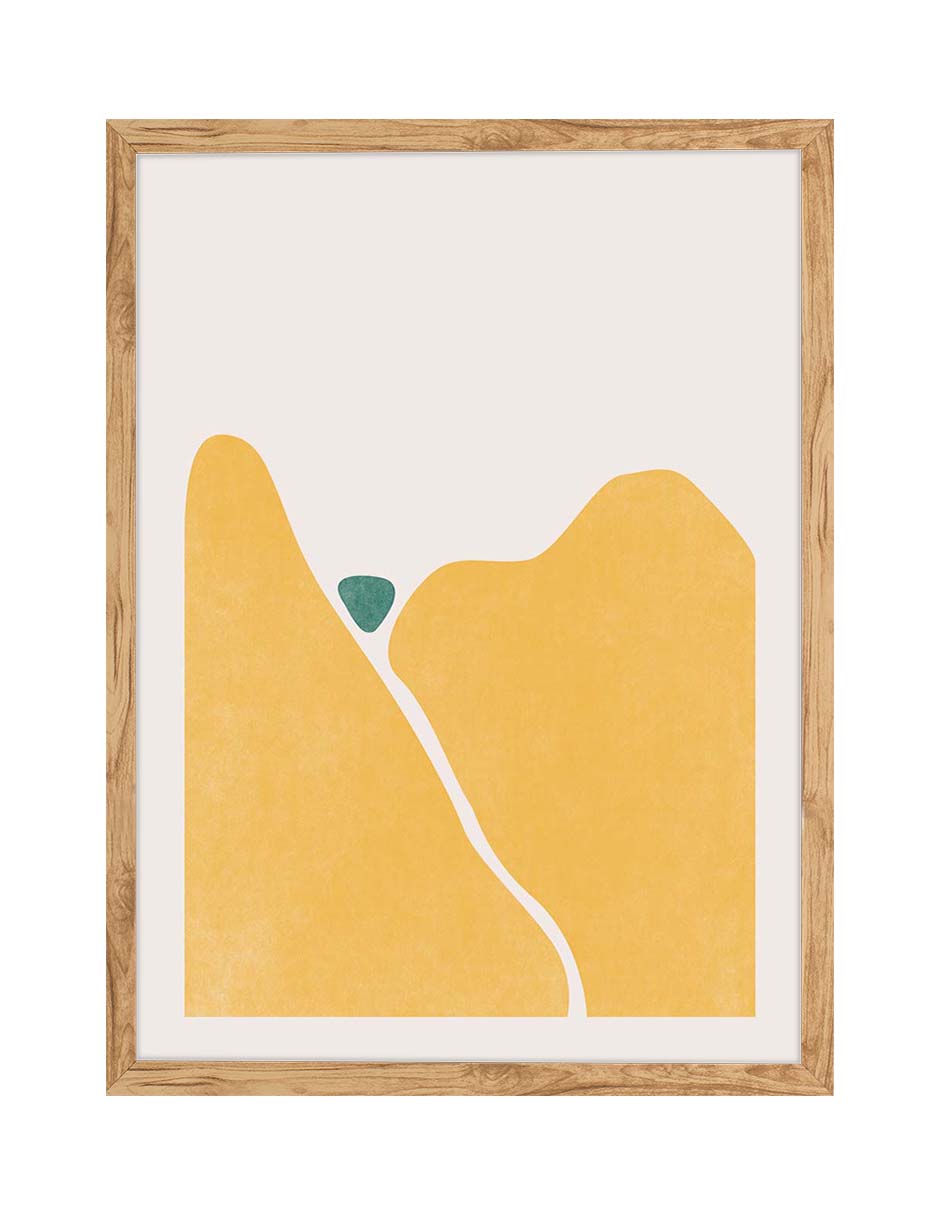 Colinas de Maíz: cuadro decorativo, vista 7 (madera)