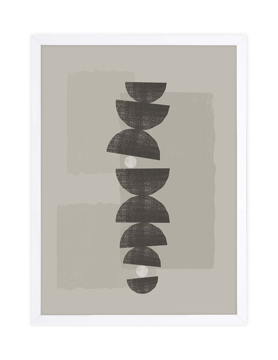 Columna Partida: cuadro decorativo, vista 4 (blanco)