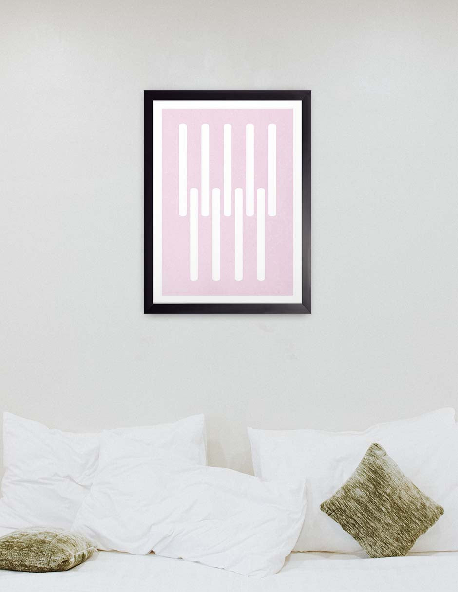 Compases: cuadro decorativo, vista 3 (negro render)