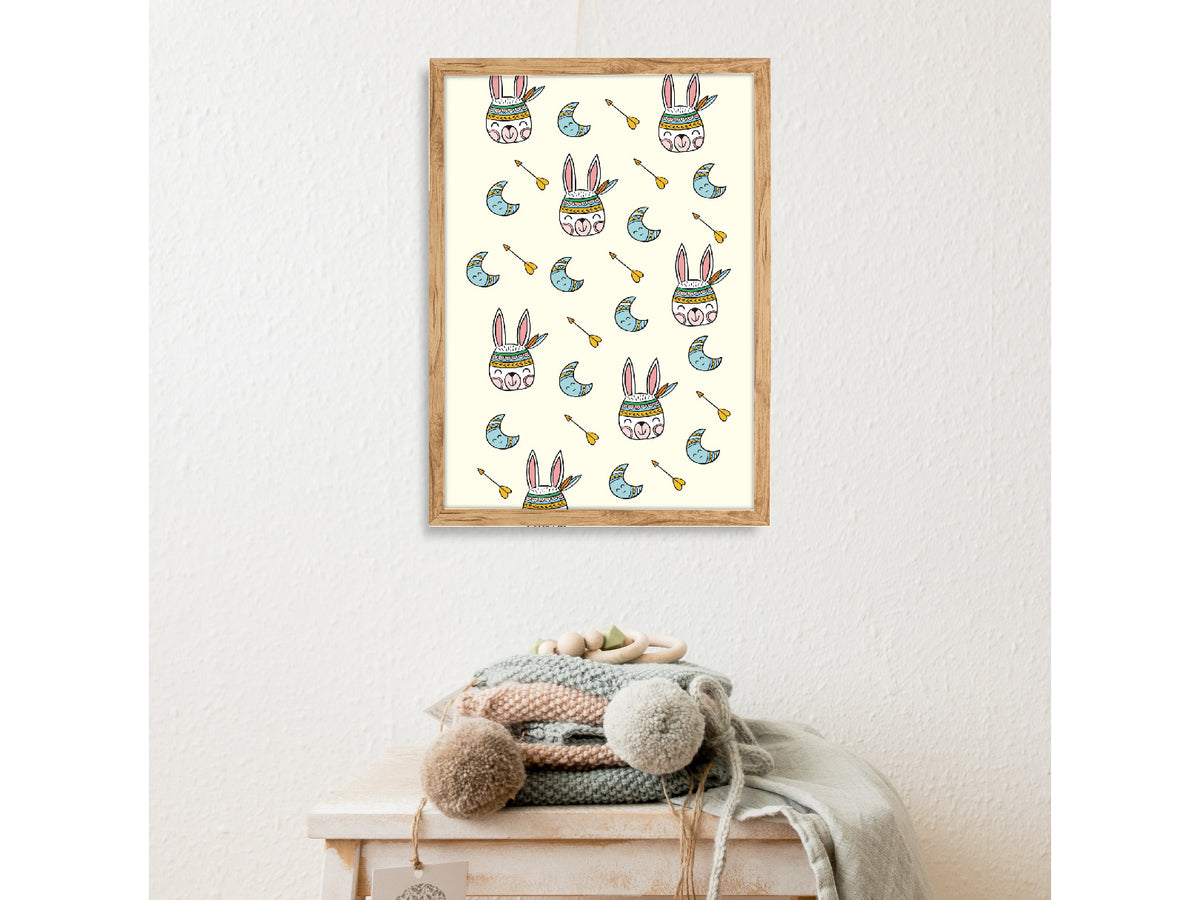 Conejitos: cuadro decorativo, vista 2 (c render 01)