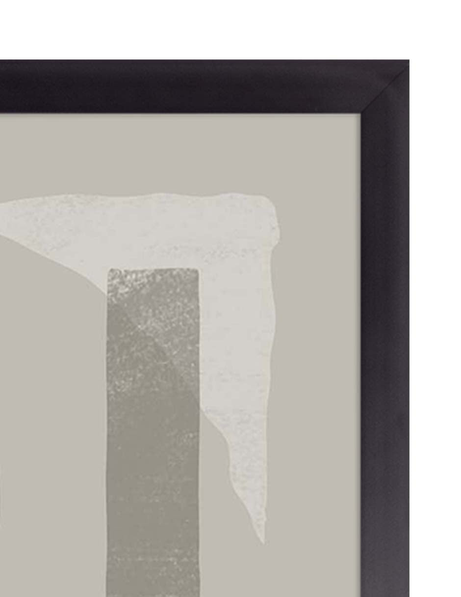 Contrapeso: cuadro decorativo, vista 2 (negro detalle)