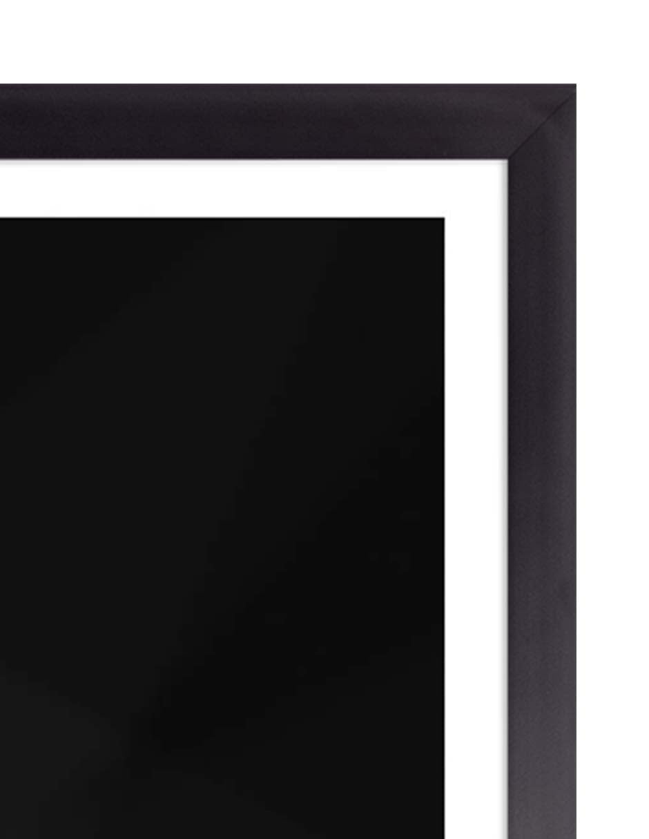 Cristal Negro: cuadro decorativo, vista 2 (negro detalle)