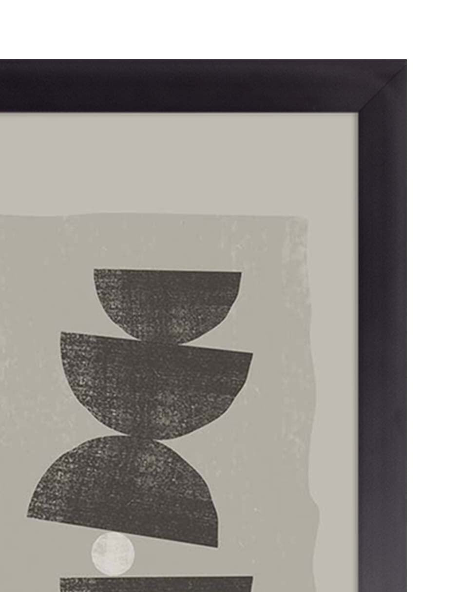 Cuentas: cuadro decorativo, vista 2 (negro detalle)