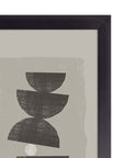 Cuentas: cuadro decorativo, vista 2 (negro detalle)