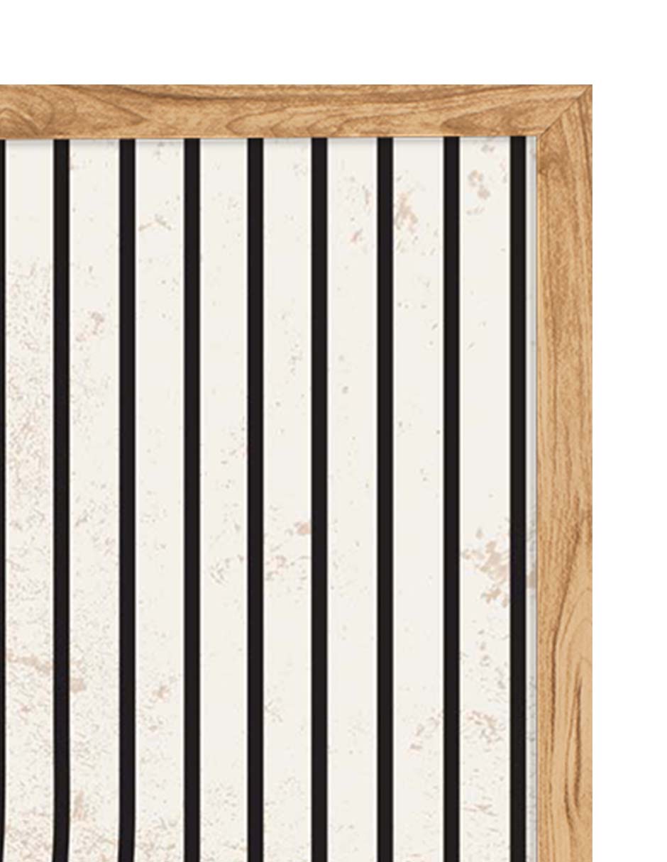 Cuerdas: cuadro decorativo, vista 8 (madera detalle)