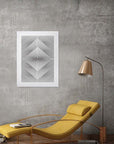 Diamante: cuadro decorativo, vista 6 (blanco render)