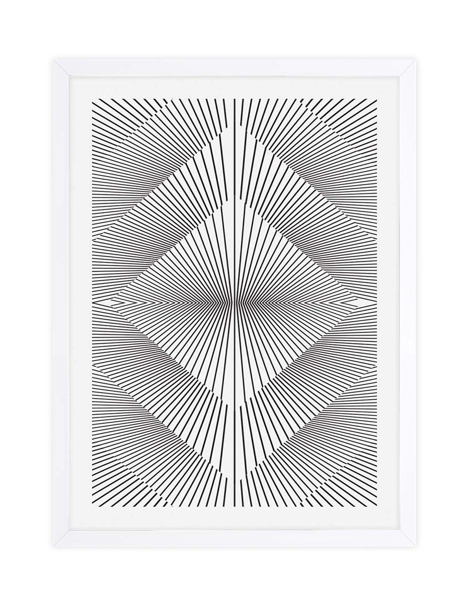 Diamante: cuadro decorativo, vista 4 (blanco)