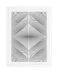 Diamante: cuadro decorativo, vista 4 (blanco)