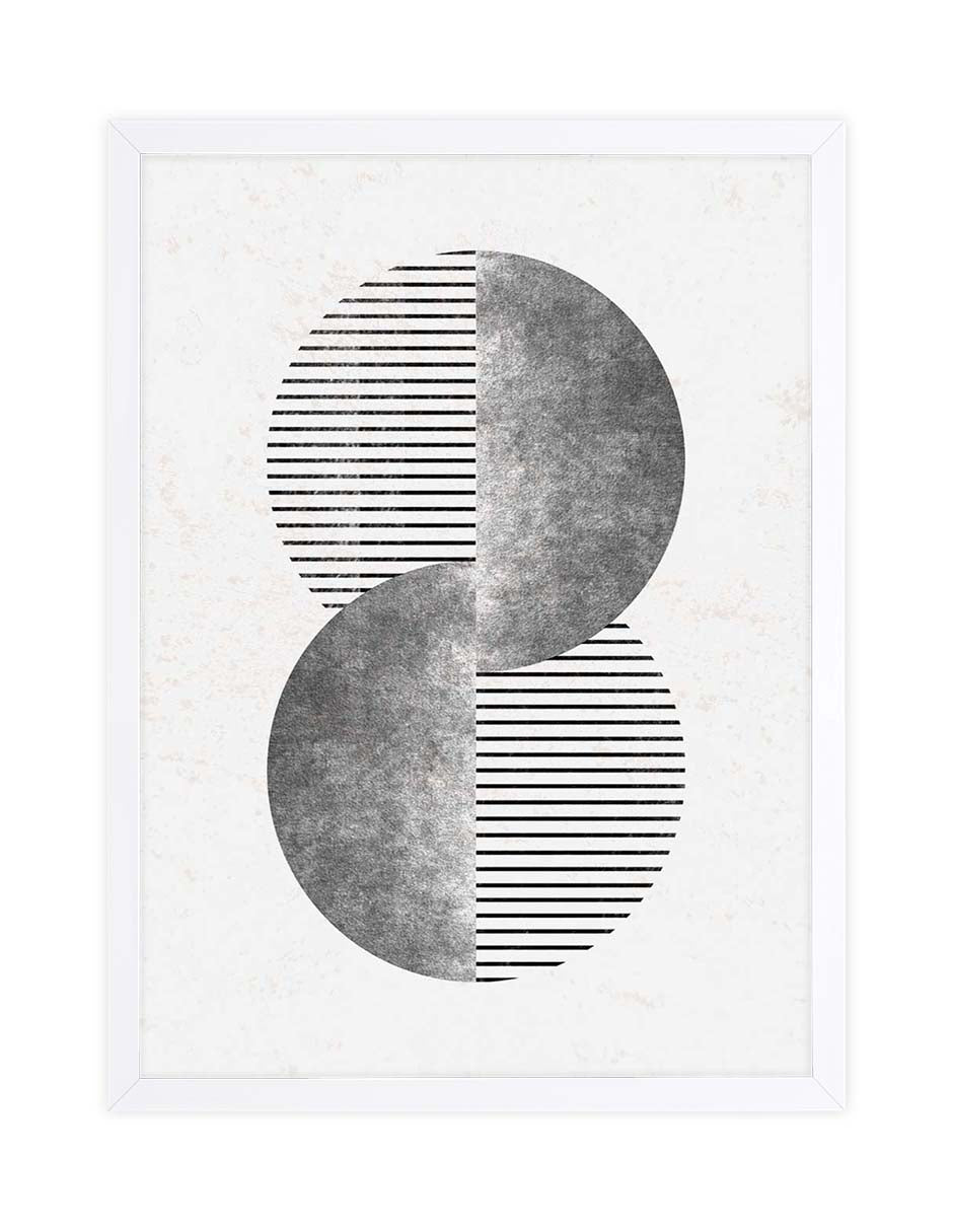 Dualidad: cuadro decorativo, vista 4 (blanco)