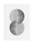 Dualidad: cuadro decorativo, vista 4 (blanco)