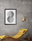 Dualidad: cuadro decorativo, vista 3 (negro render)